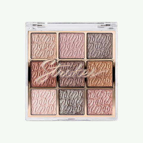 Strokes Luxe Metallics Pro Palette [9-color Eyeshadow Palette]