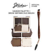 Load image into Gallery viewer, Brow Definer Palette + Brow Definer Duo Brush
